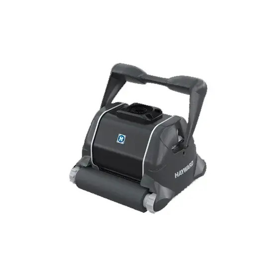 Svart Hayward TigerShark XL QC poolrobot för vägg och botten